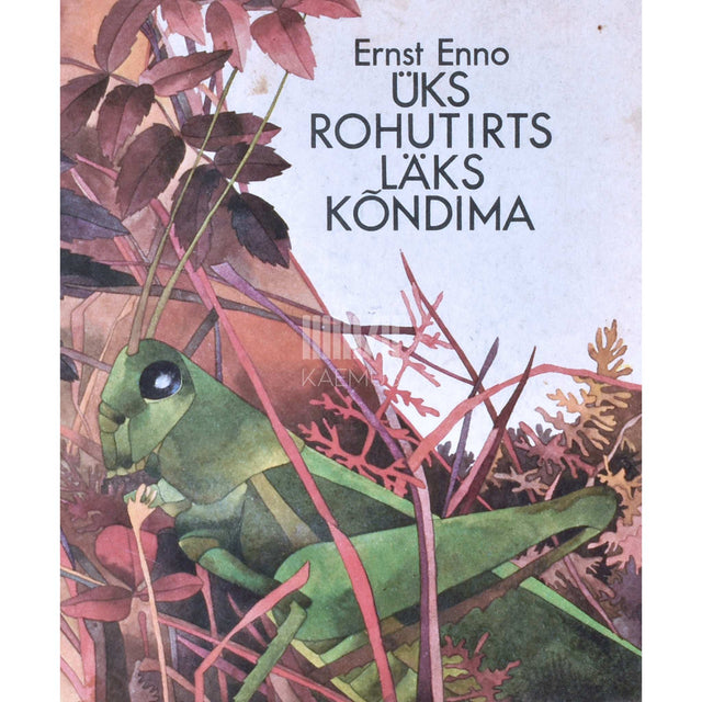 Ernst Enno - Üks rohutirts läks kõndima. Luuletus
