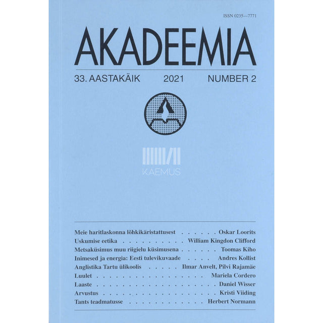… - Akadeemia 2/2021