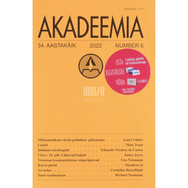 … - Akadeemia 6/2022