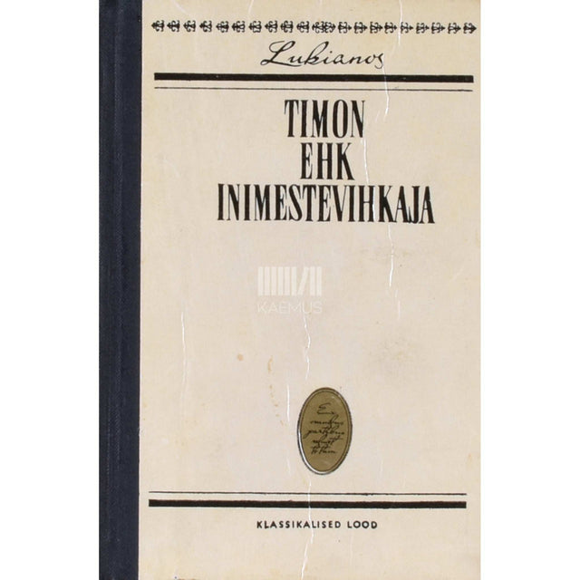 Lukianos - Timon ehk Inimestevihkaja