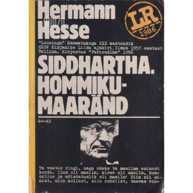 Hermann Hesse - Siddhartha. Hommikumaaränd