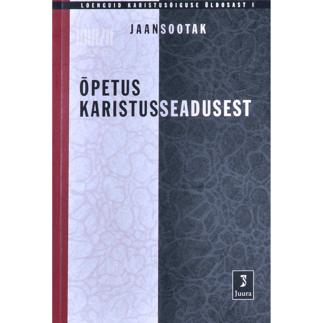 Jaan Sootak - Õpetus karistusseadusest