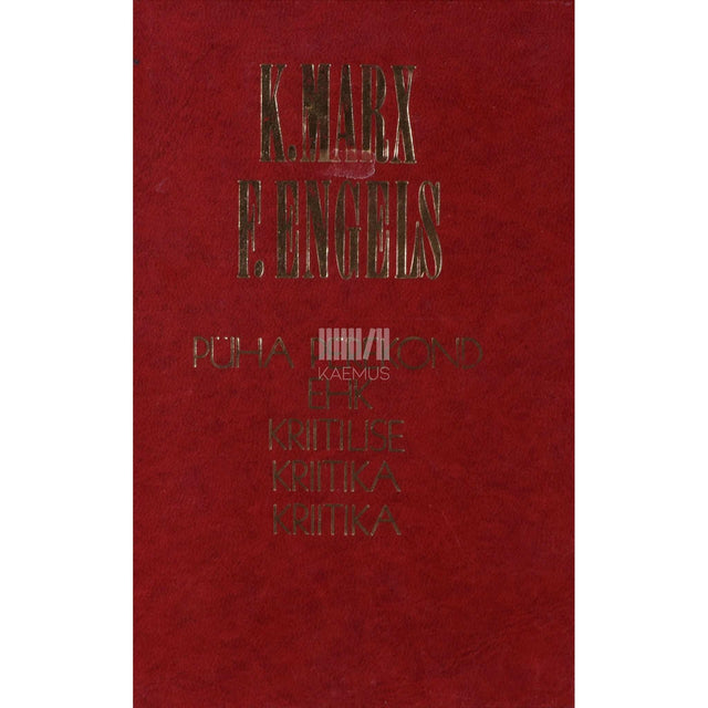 Friedrich Engels, Karl Marx - Püha perekond