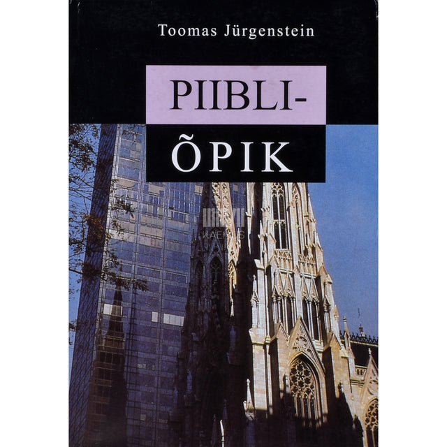 Toomas Jürgenstein. Piibliõpik ja dogmaatika alused