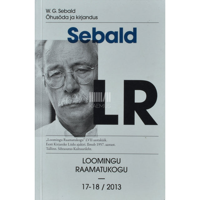 W. G. Sebald. Õhusõda ja kirjandus