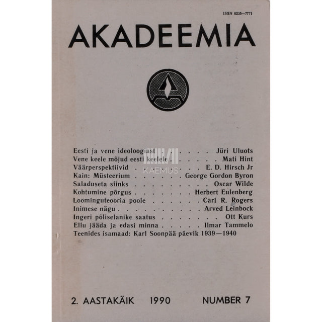 Akadeemia 7/1990