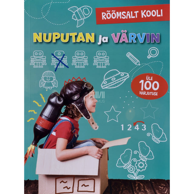 Rõõmsalt kooli. Nuputan ja värvin