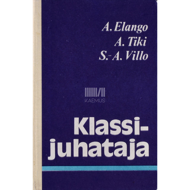 Klassijuhataja