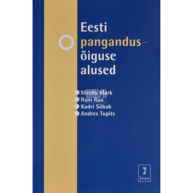 Eesti pangandusõiguse alused