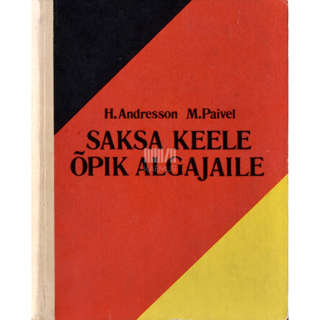 Helgi Andresson, Milvi Paivel. Saksa keele õpik algajaile