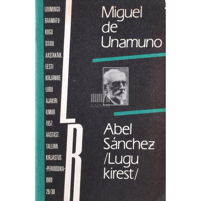 Miguel de Unamuno. Abel Sánchez. Lugu kirest