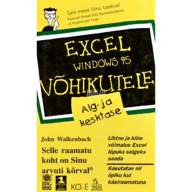 John Walkenbach. Excel Windows 95 võhikutele