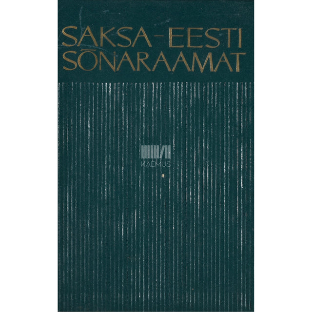 Ralf Lesthal. Saksa-eesti sõnaraamat