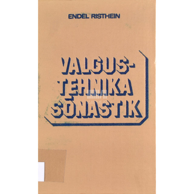 Endel Risthein. Valgustehnika sõnastik
