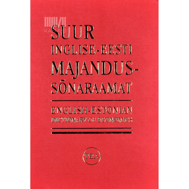 ... - Suur inglise-eesti majandussõnaraamat