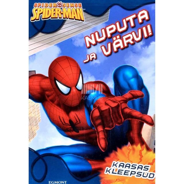 Disney - Spider-Man. Nuputa ja värvi! Kaasas kleepsud