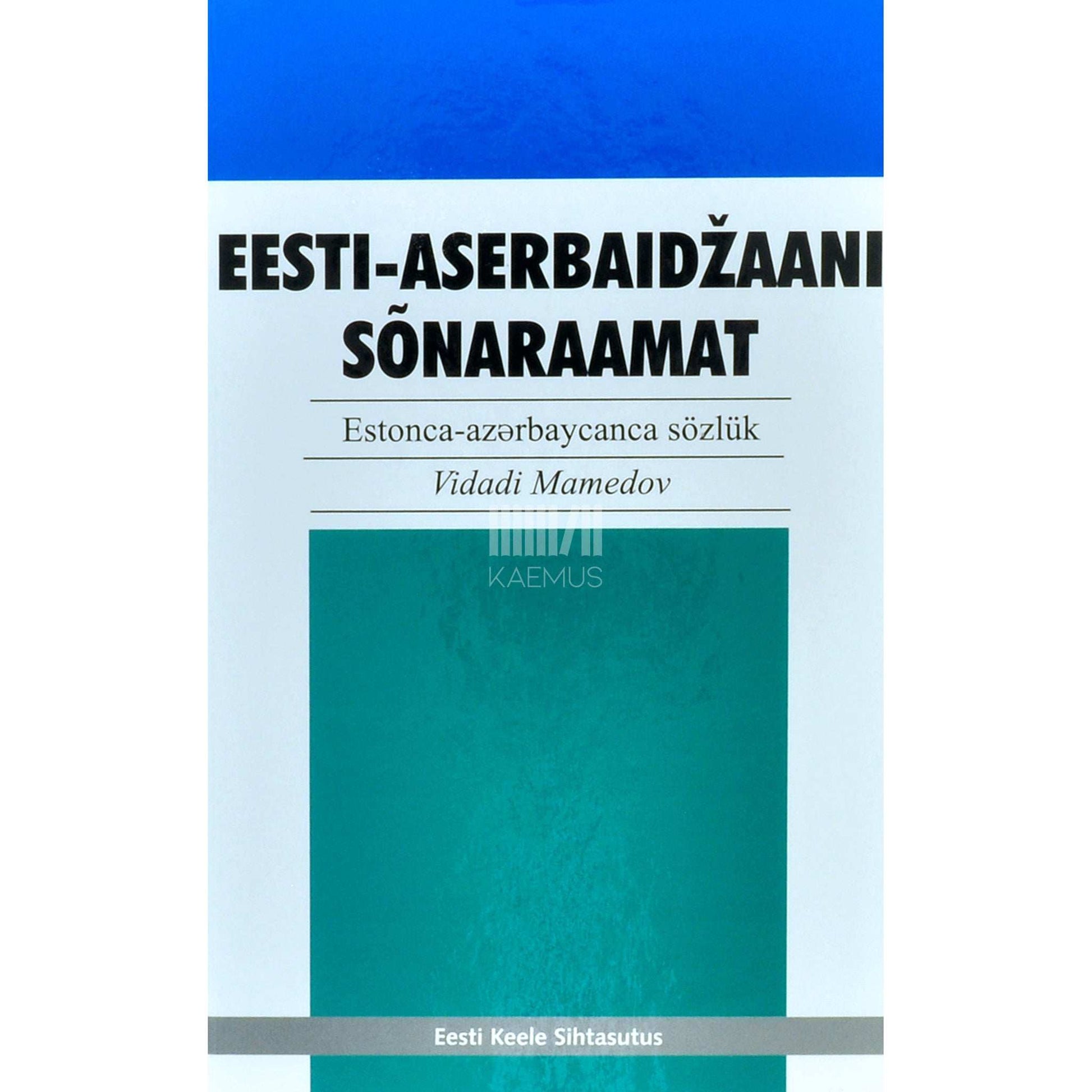 Vidadi Mamedov - Eesti-aserbaidžaani sõnaraamat