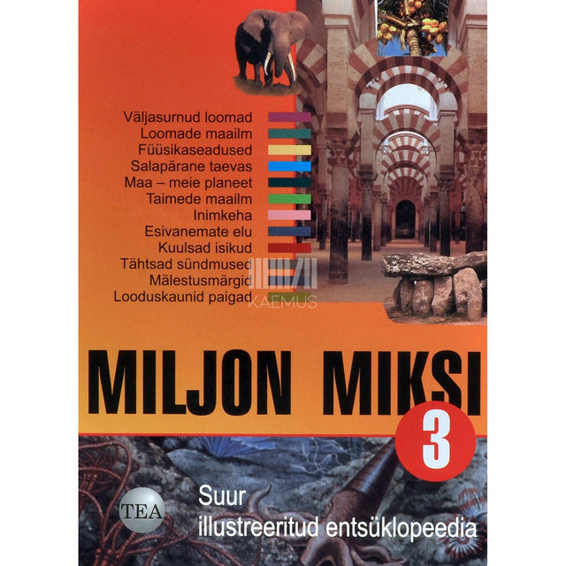 Philippe Auzou - Miljon miksi 3. osa. Suur illustreeritud entsüklopeedia