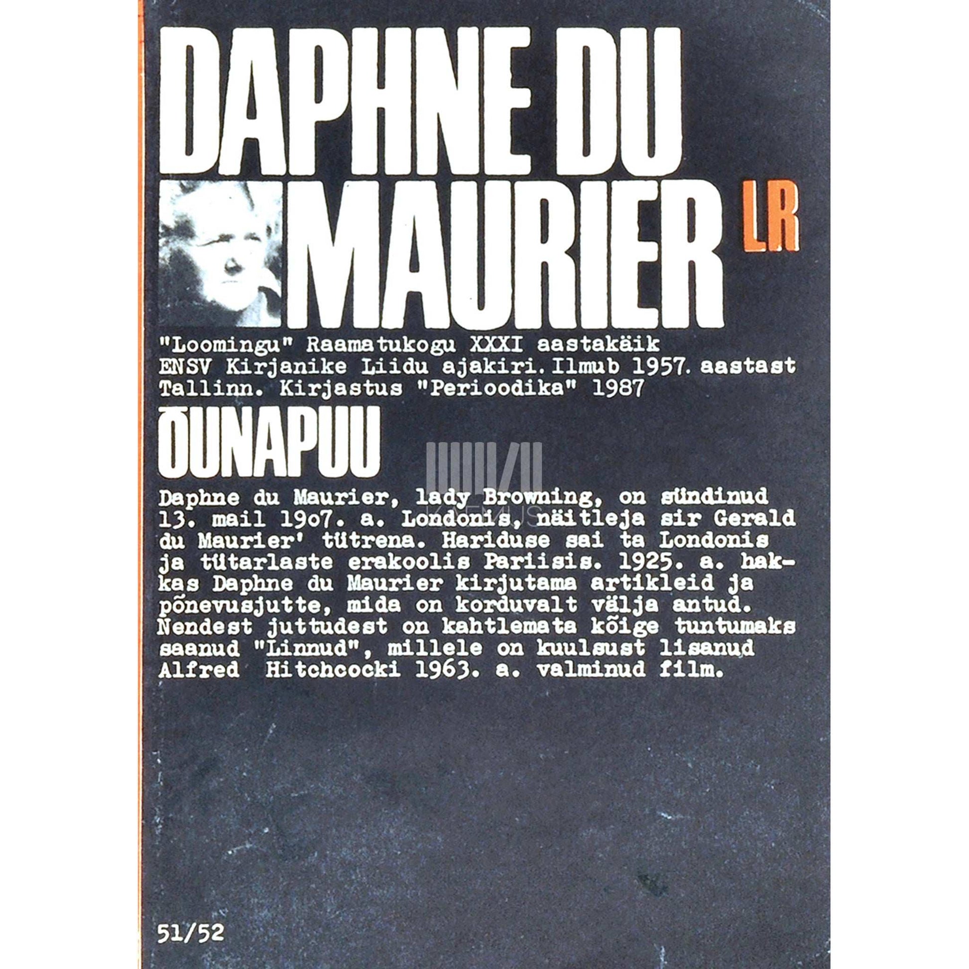Daphne Du Maurier - Õunapuu