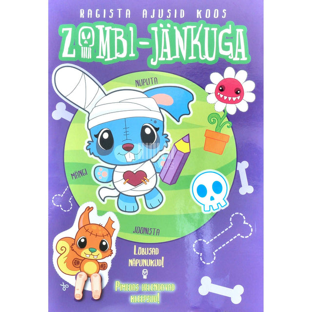 Monica Pierazzi Mitri - Ragista ajusid koos zombi-jänkuga. Nuputa, mängi, joonista