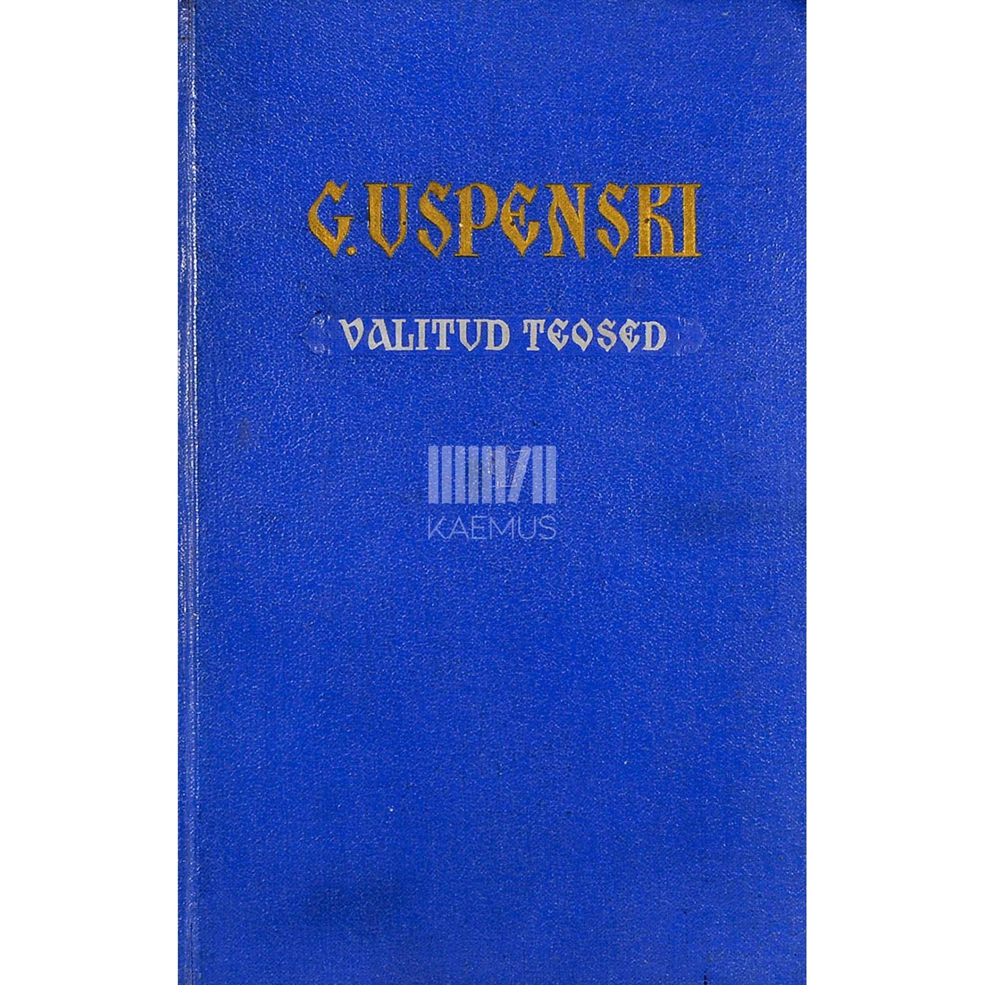Gleb Uspenski - Novellid, jutustused, olukirjeldused, artiklid