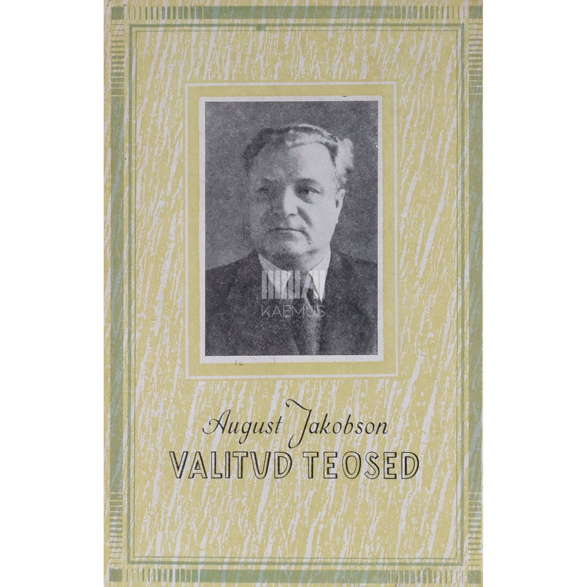 August Jakobson - Töö algus