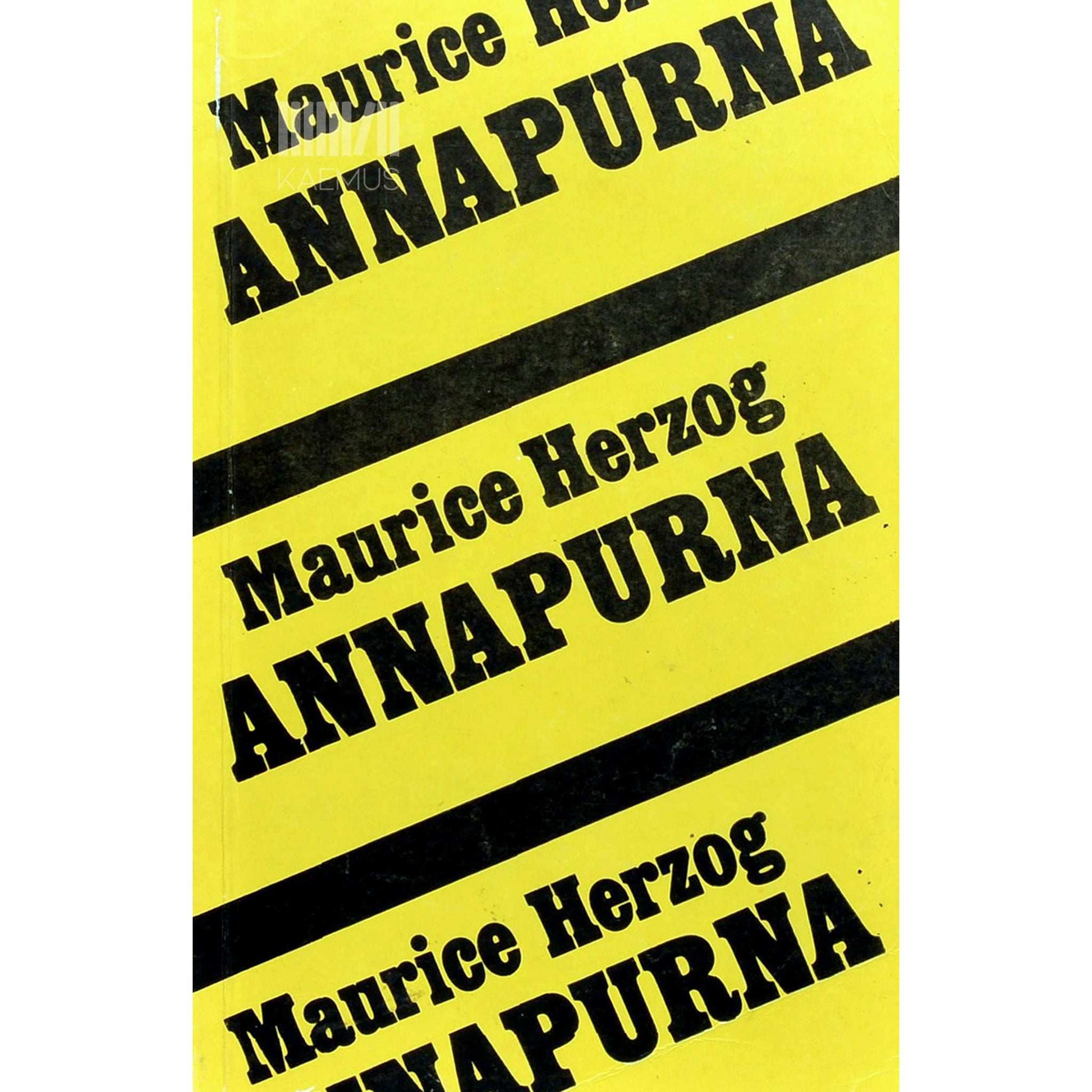Maurice Herzog - Annapurna. Esimene kaheksatuhandeline