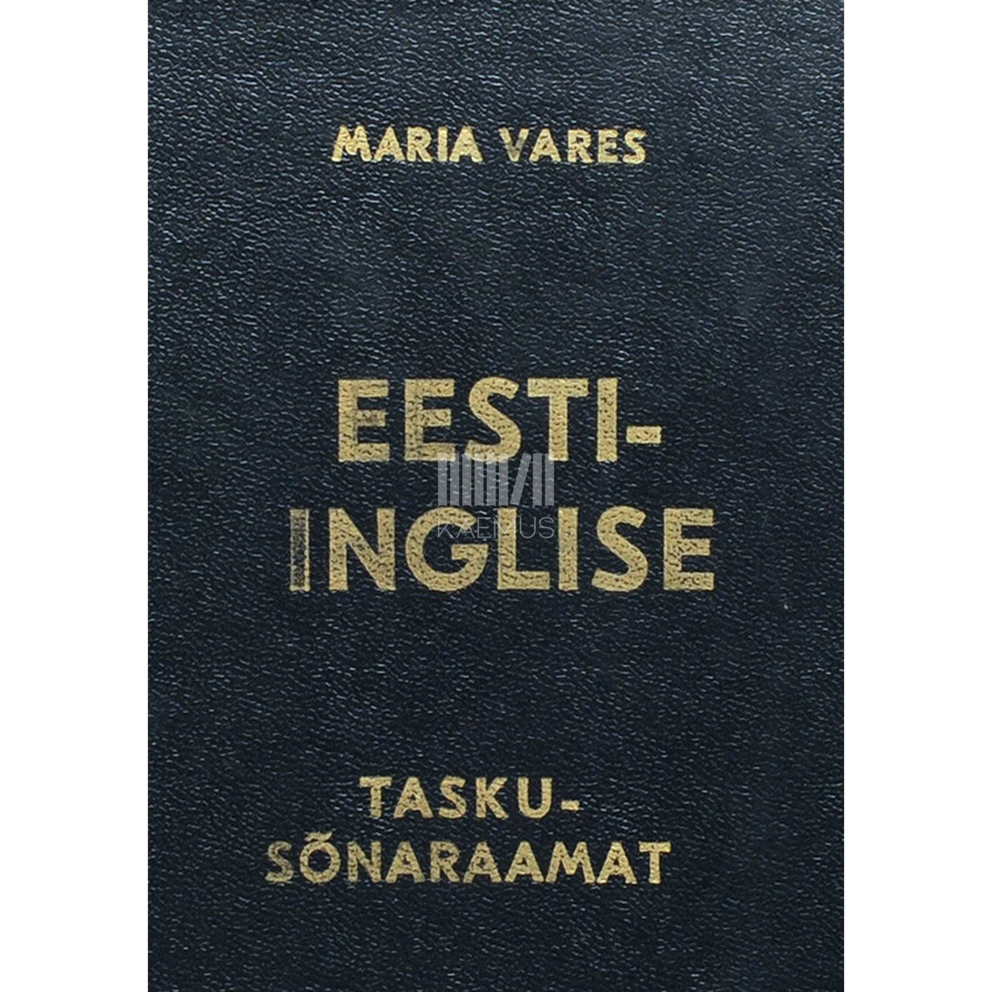 Maria Vares - Eesti-inglise taskusõnaraamat