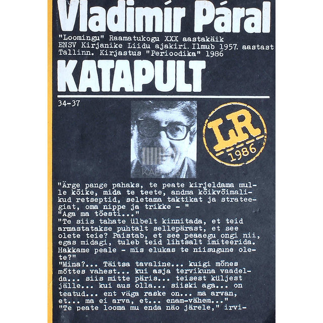 Vladimír Páral - Katapult. Rongi-, laeva- ja lennuliinide sõiduplaan paradiisi