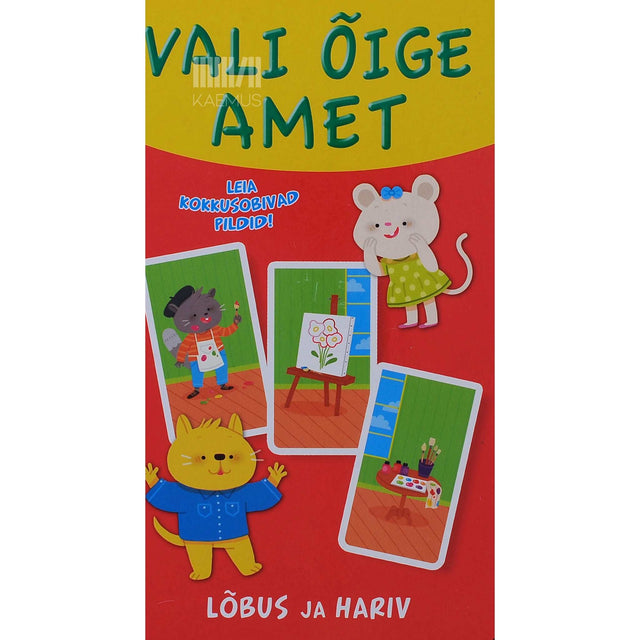Maëlle Cheval - Vali õige amet. Leia kokkusobivad pildid!