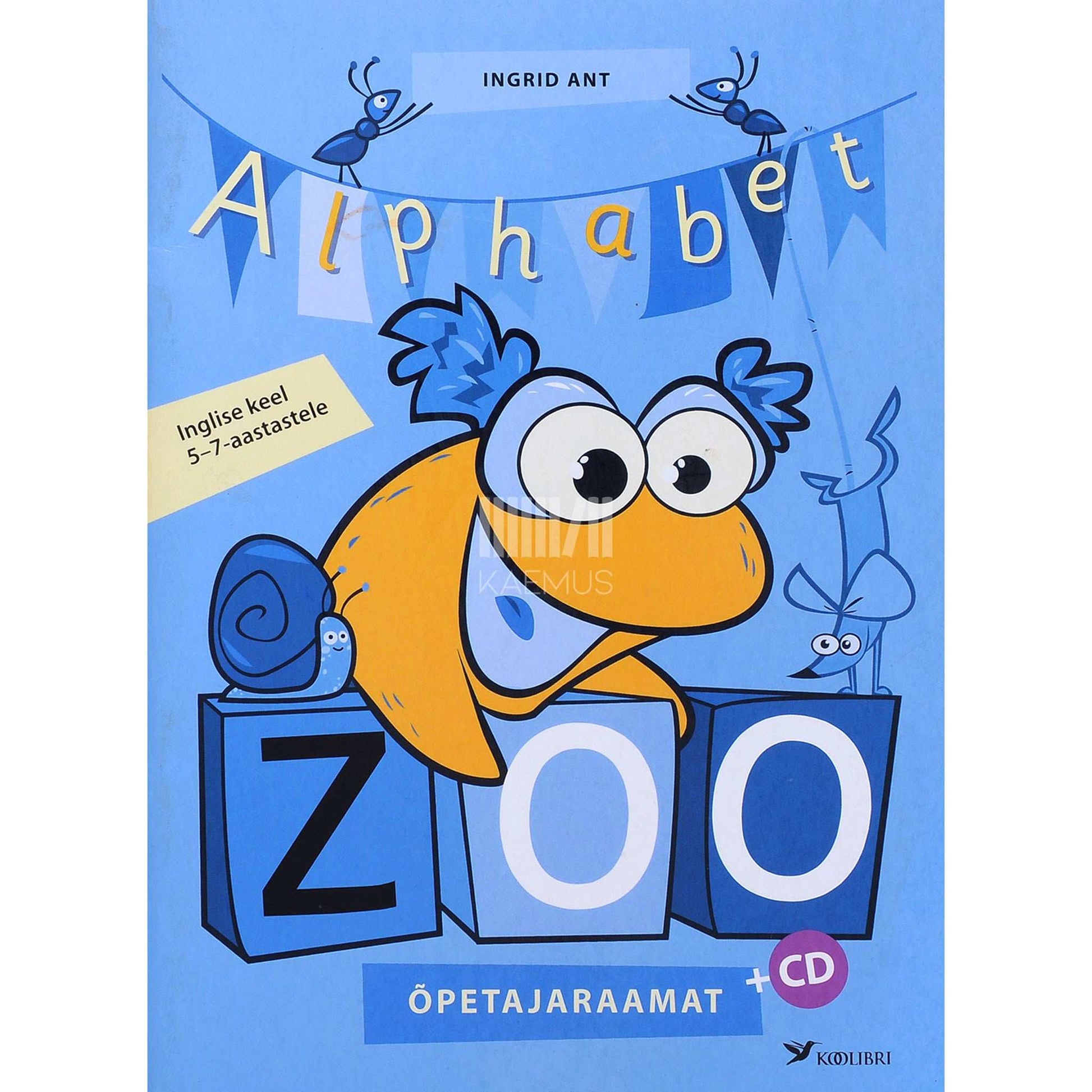 Ingrid Ant - Alphabet zoo. Inglise keel 5-7 aastastele värviraamat