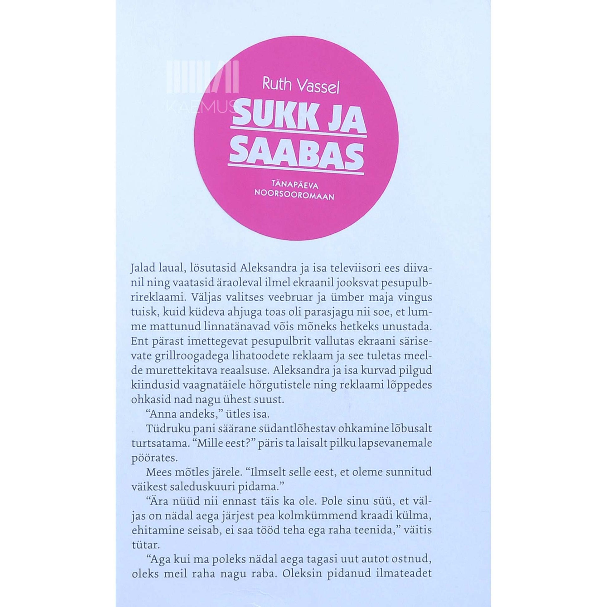 Ruth Vassel - Sukk ja saabas