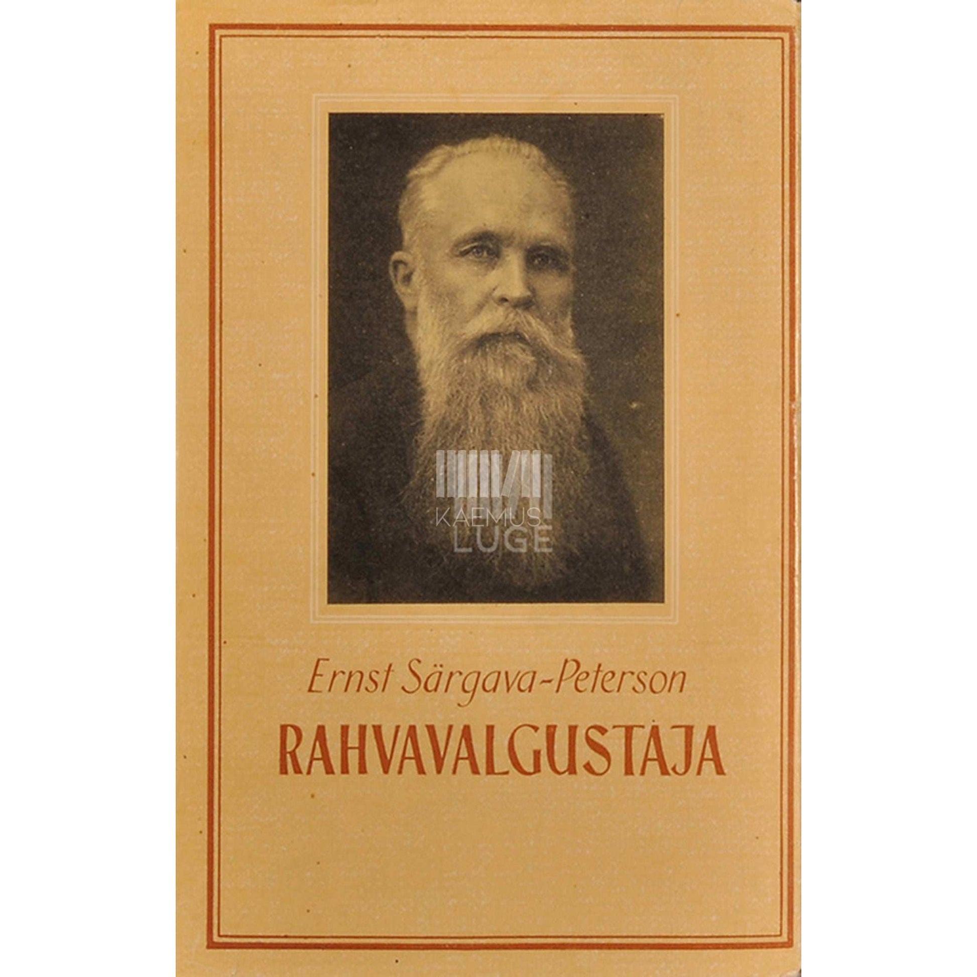 Ernst Peterson-Särgava - Rahvavalgustaja