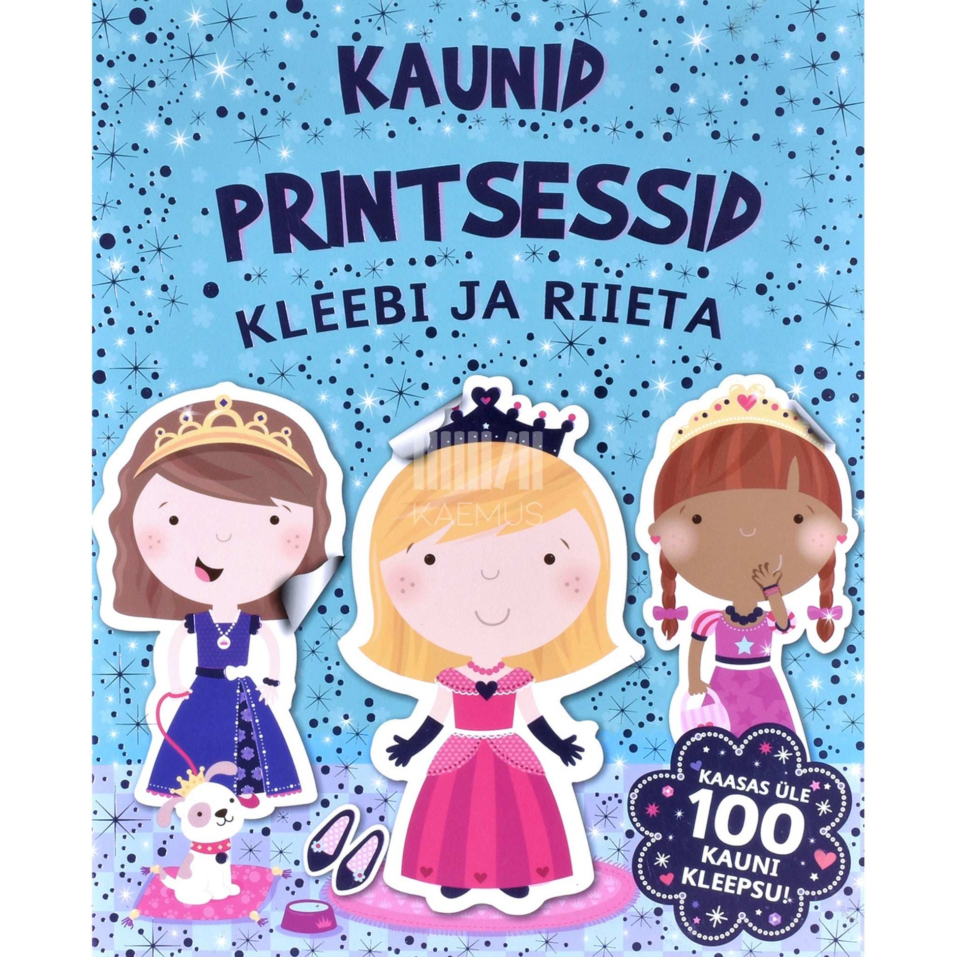 ... - Kaunid printsessid. Kleebi ja riieta