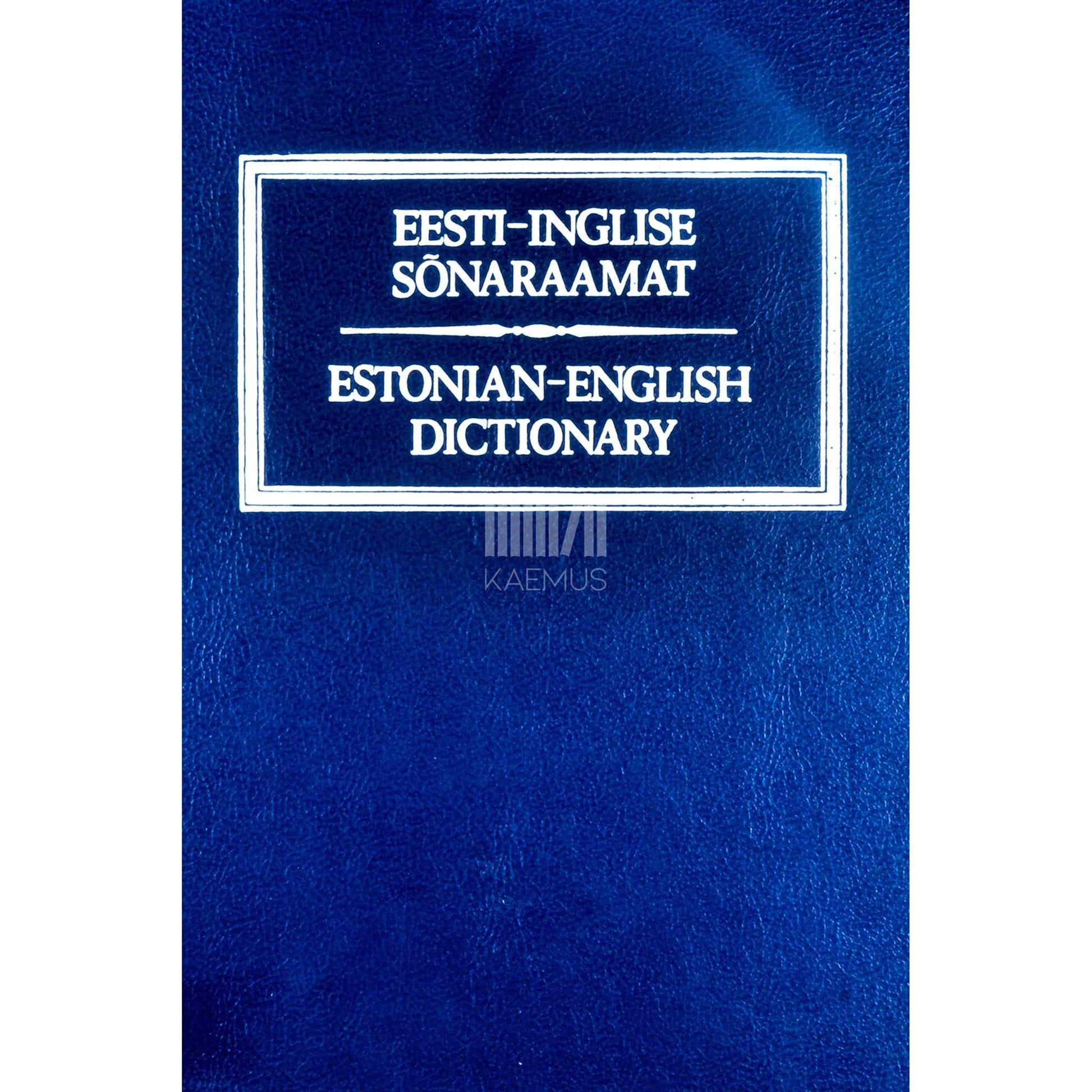 ... - Eesti-inglise sõnaraamat
