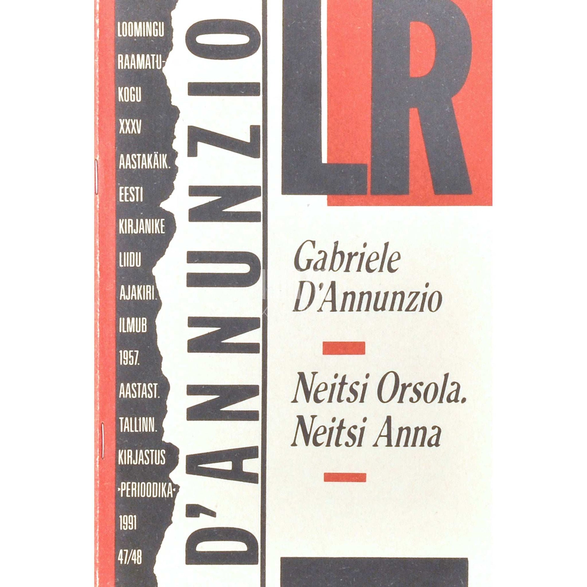 Gabriele D'Annunzio - Neitsi Orsola. Neitsi Anna