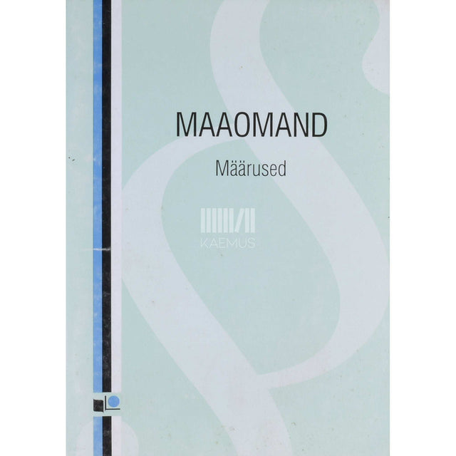 ... - Maaomand. Määrused
