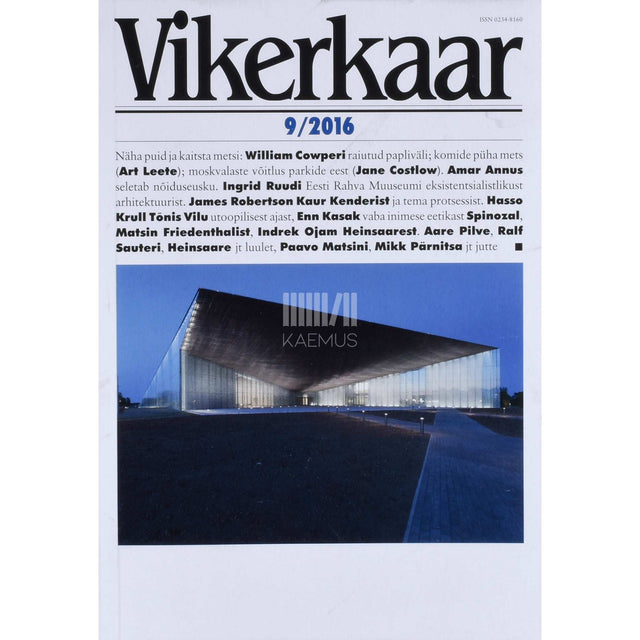 … - Vikerkaar 9/2016