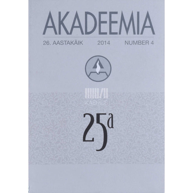 … - Akadeemia 4/2014