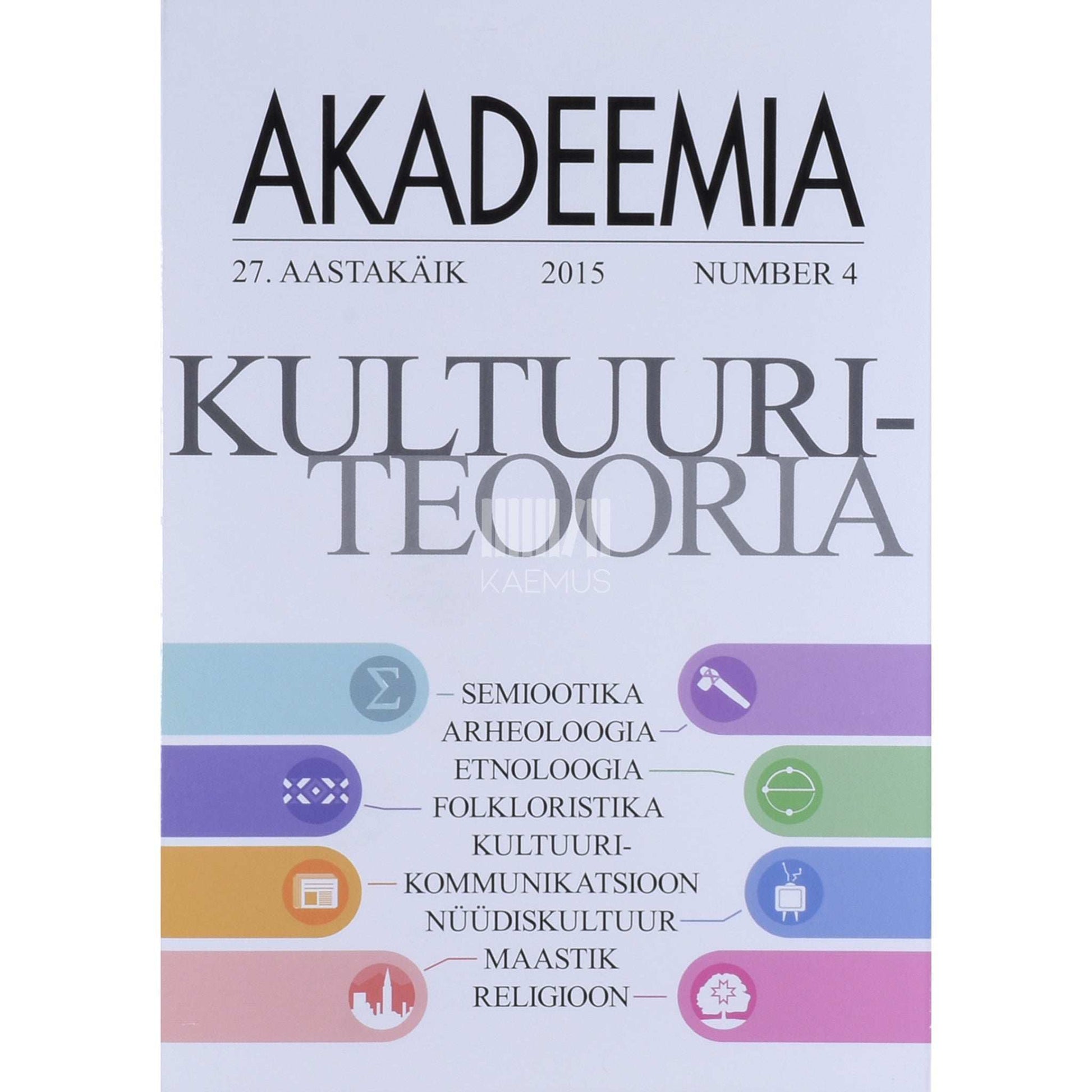 … - Akadeemia 4/2015