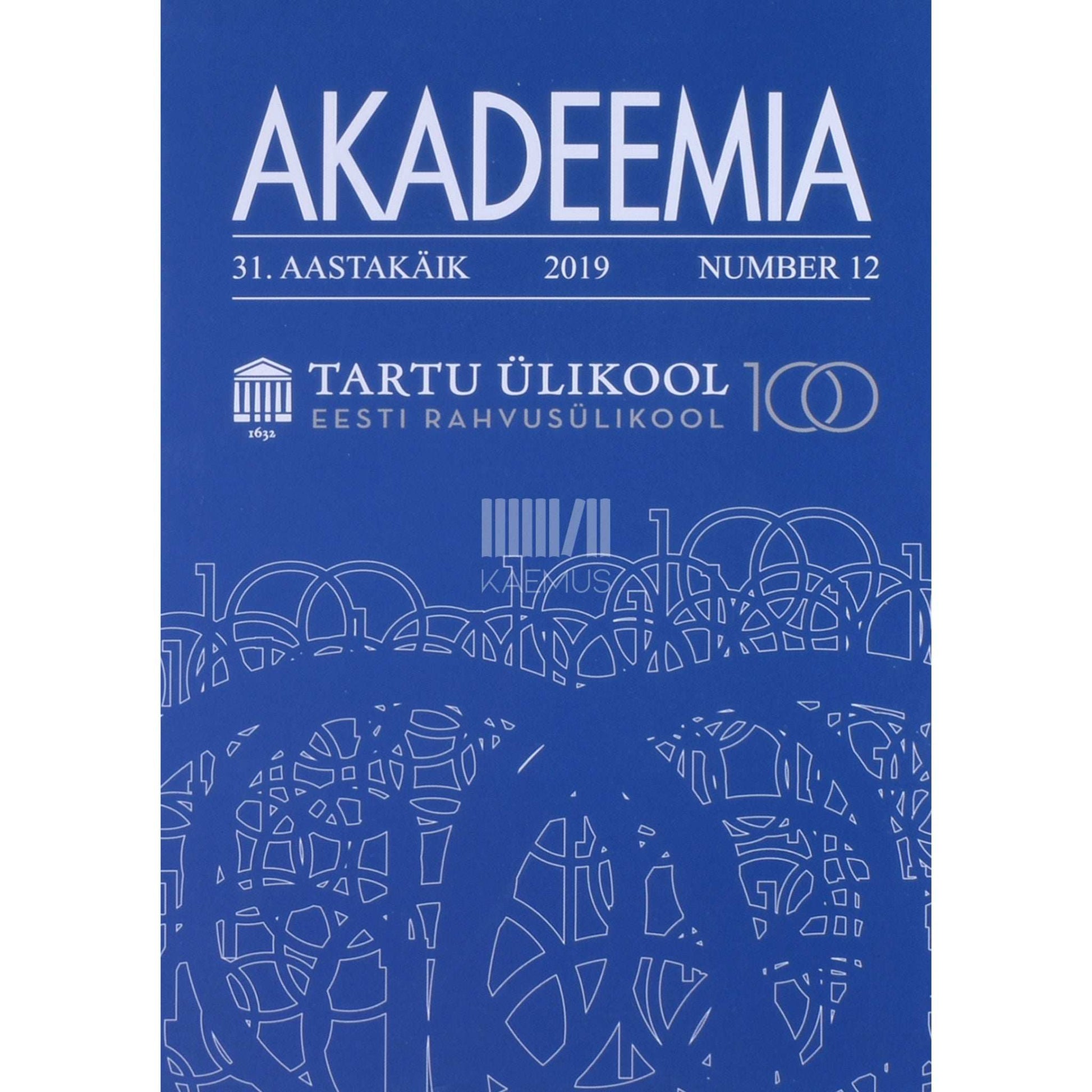 … - Akadeemia 12/2019