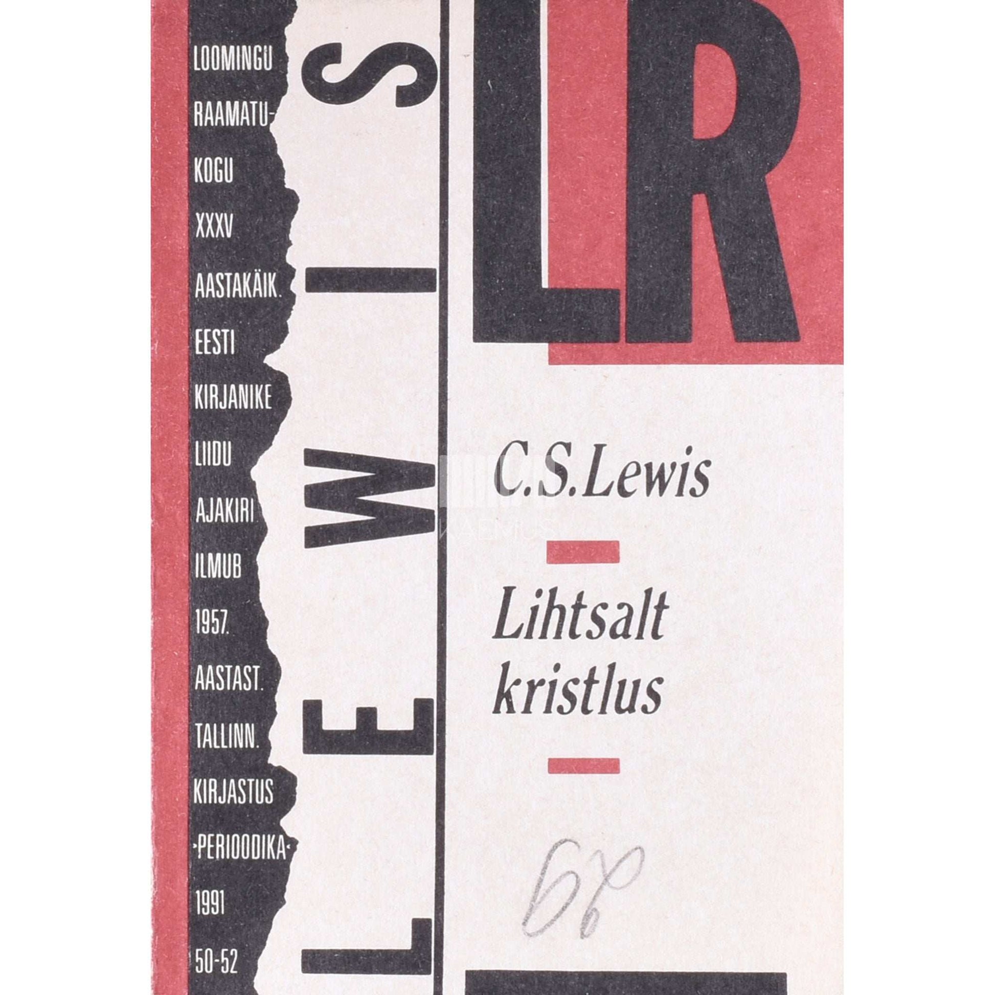 Clive Staples Lewis - Lihtsalt kristlus