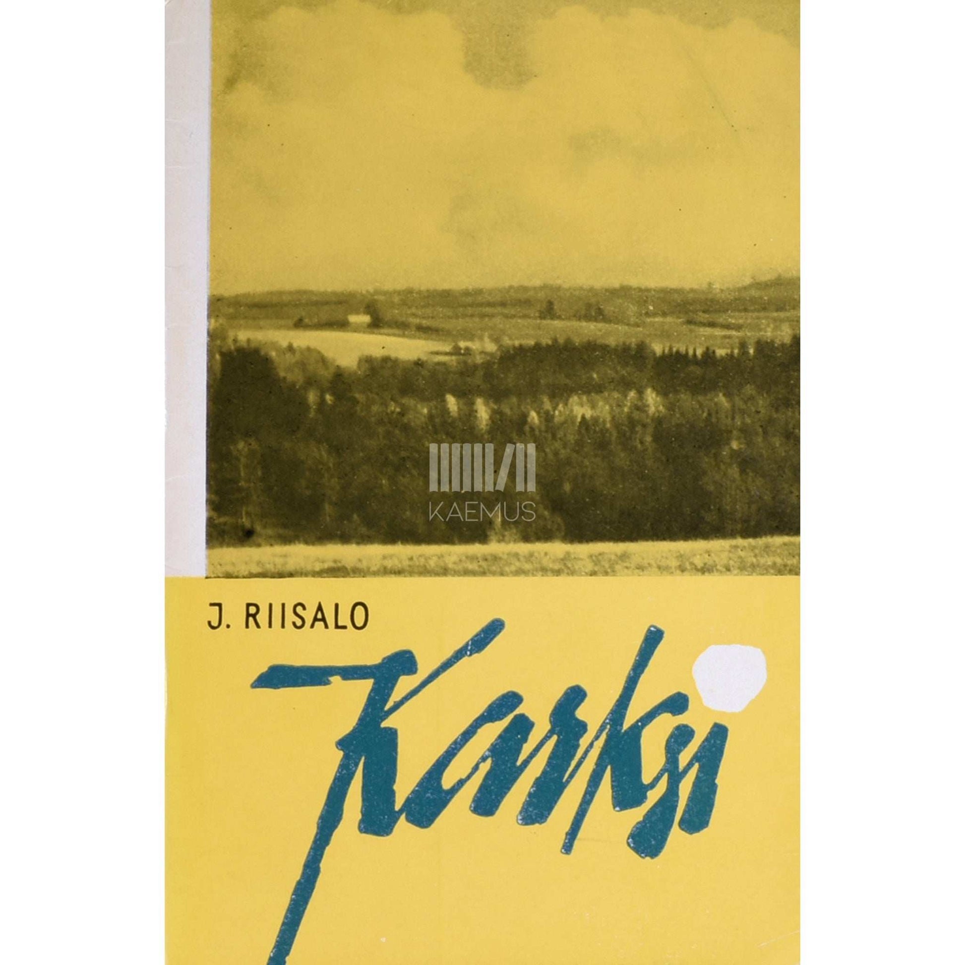 Jaan Riisalo - Karksi. Ekskursioonijuht