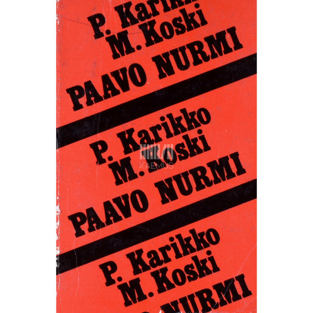 Paavo Karikko, Mauno Koski - Paavo Nurmi