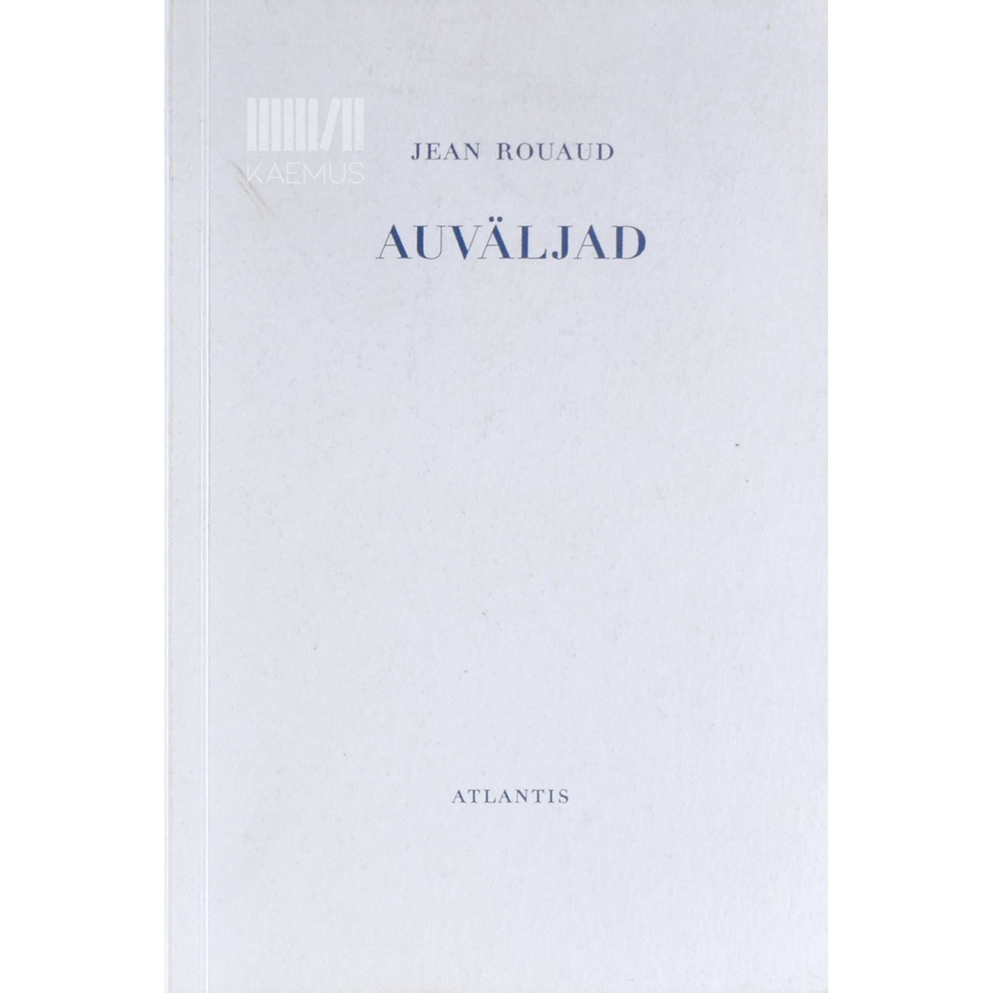 Jean Rouaud - Auväljad