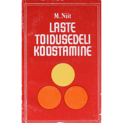 Malle Niit Laste toidusedeli koostamine