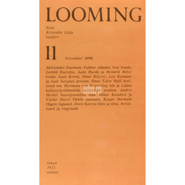 … - Looming 11/1990