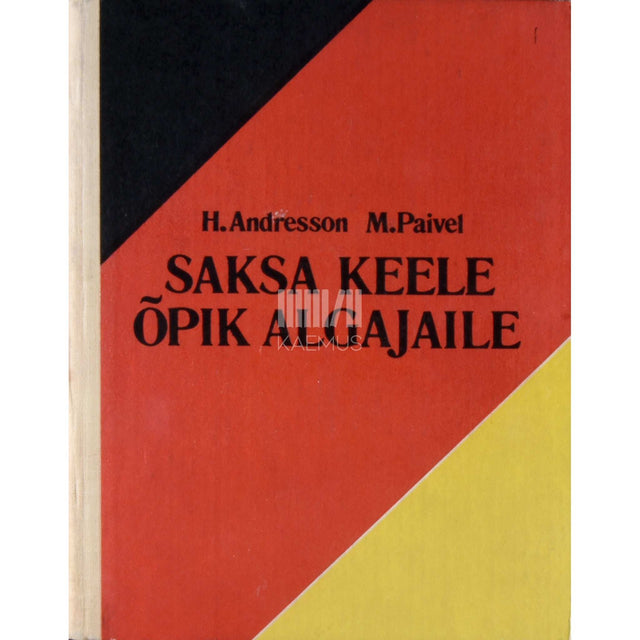 Helgi Andresson, Milvi Paivel - Saksa keele õpik algajaile