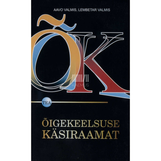 Aavo Valmis, Lembetar Valmis - Õigekeelsuse käsiraamat