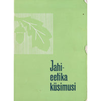Vello Vainura Jahieetika küsimusi